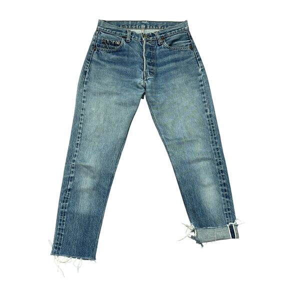 Vintage 80s Levi´s 501 0191 Redline Selvedge Denim...